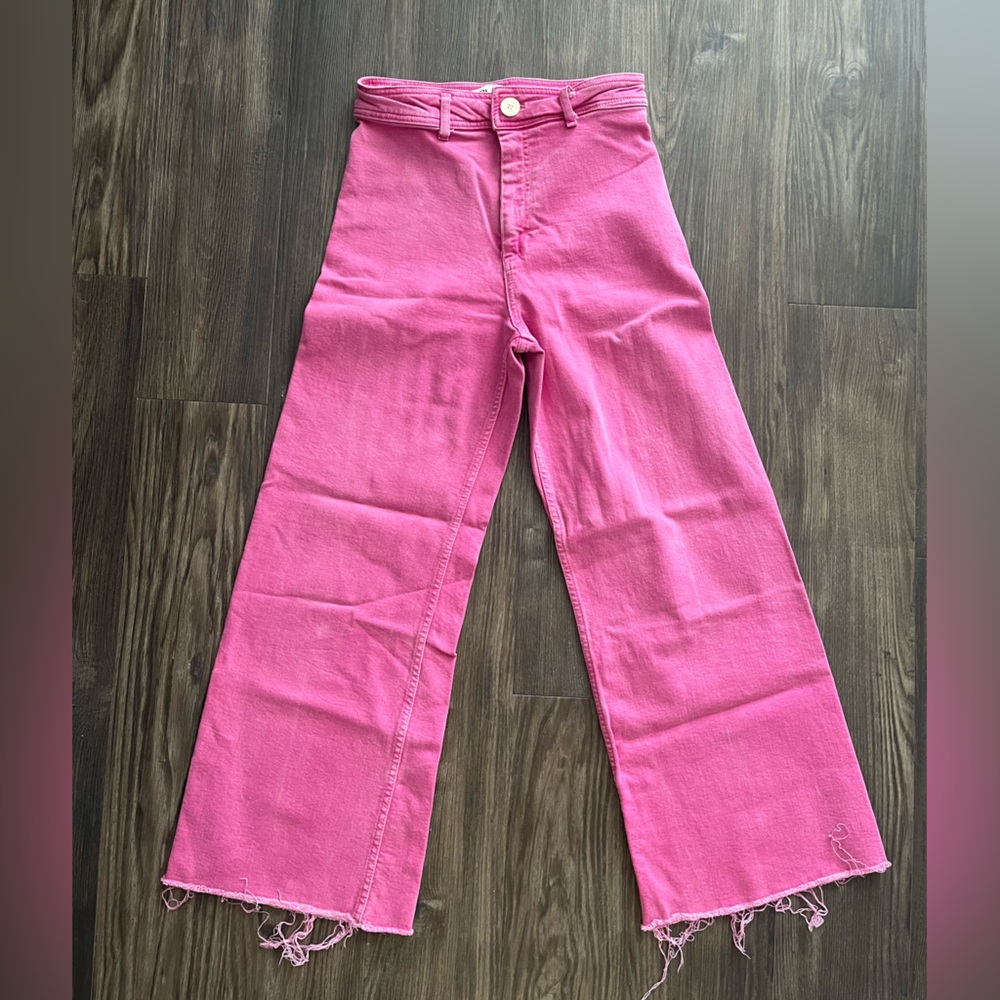 Zara Marine Straight Pant - Hot Pink